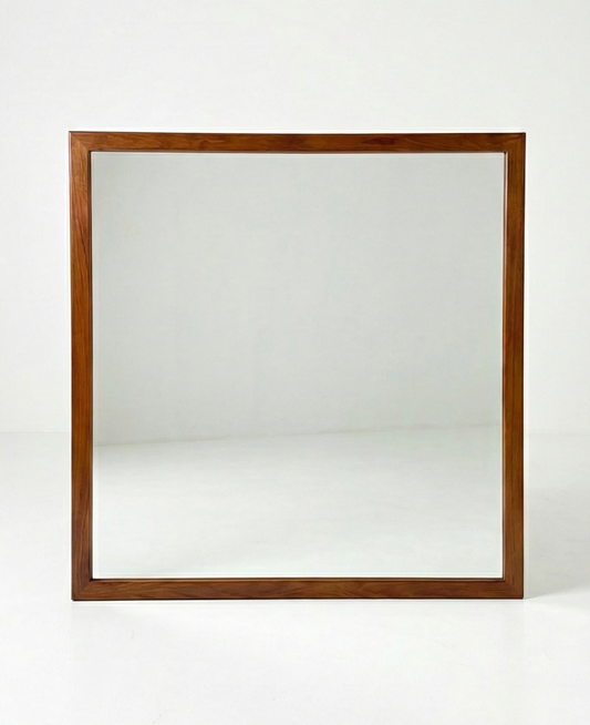 Mid Century Parker Tasmanian Blackwood solid frame Mirror 1970s