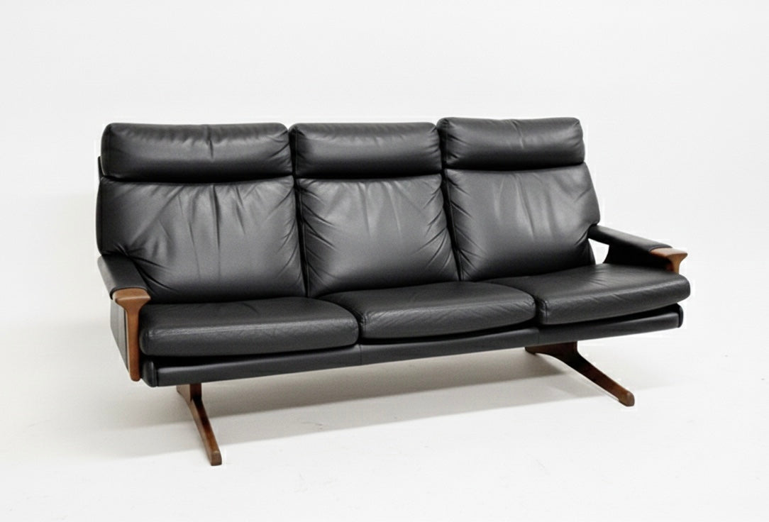 Mid Century Tessa 21 Fred Lowen Australian 1970s three seater Custom Order Leather