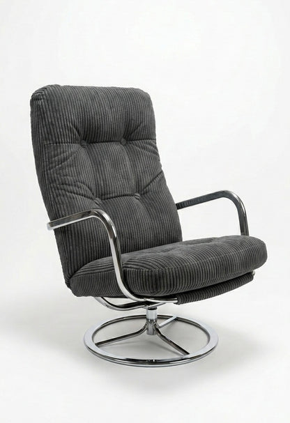 Mid Century Ikea 1970s Smedsta low swivel chair Space Age CUSTOM ORDER