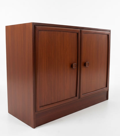 Mid Century LP cabinet CRO teak small sideboard retro mcm