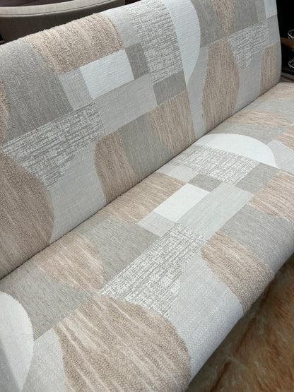 Danish Mid Century lounge with new upholstery in Sante Fe Italian fabric