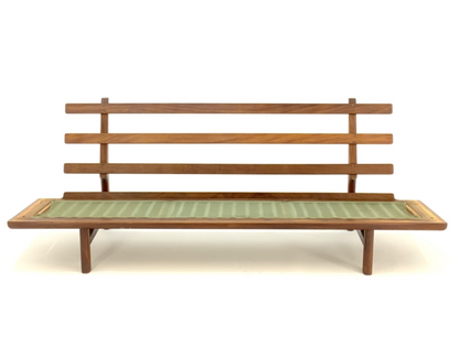 Mid Century Hans Wegner Sofa lounge seat GE 236/3 oak frame Custom Upholstery