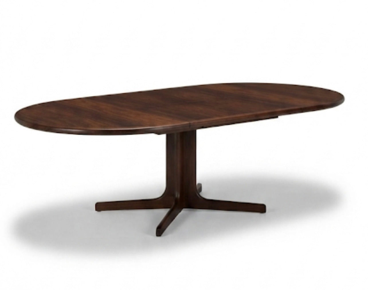 Warren Catt Jarrah round extension table Mid-Century Australian 1970s
