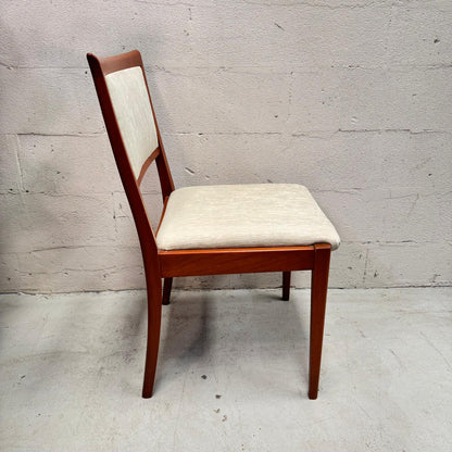 Parker teak set of four chairs