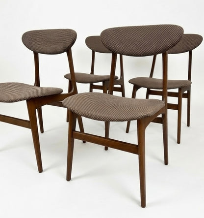 Elite Mid Century chairs retro set of four