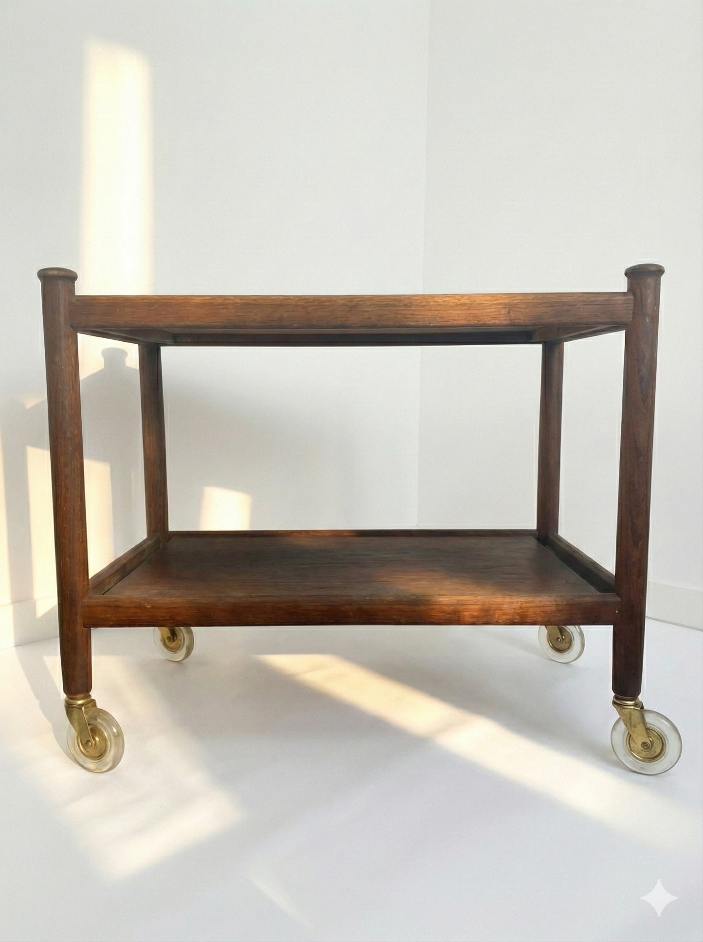 Mid Century Parker No 143 drinks trolley bar cart retro 1970s teak