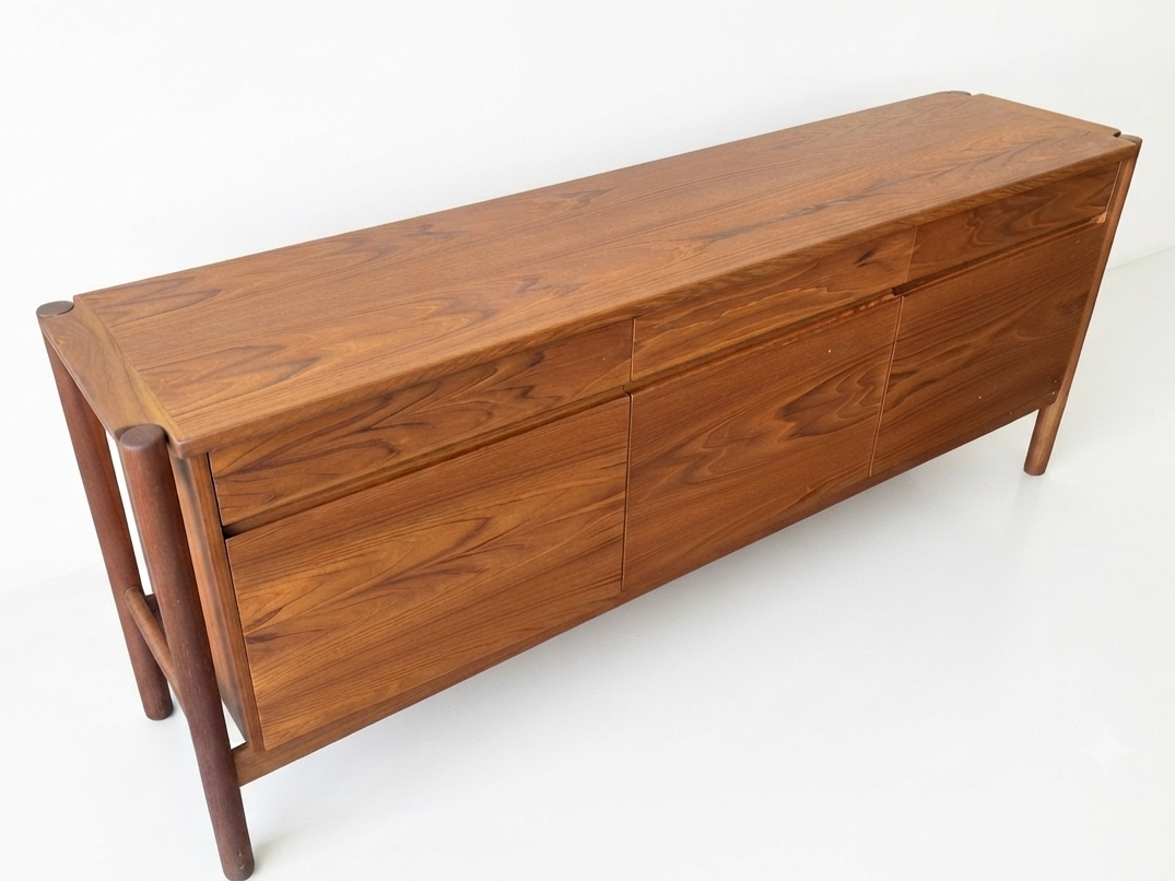 Fler 'Flervilla' Teak Sideboard & LP Cabinet