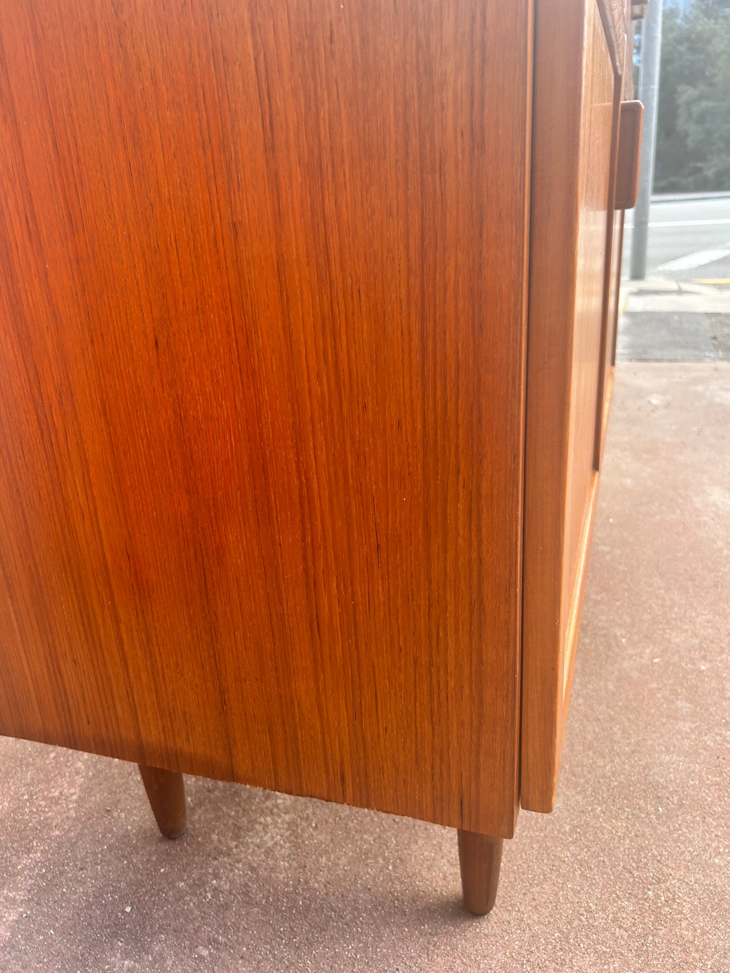 Parker Mid Century two door sideboard cabinet buffet
