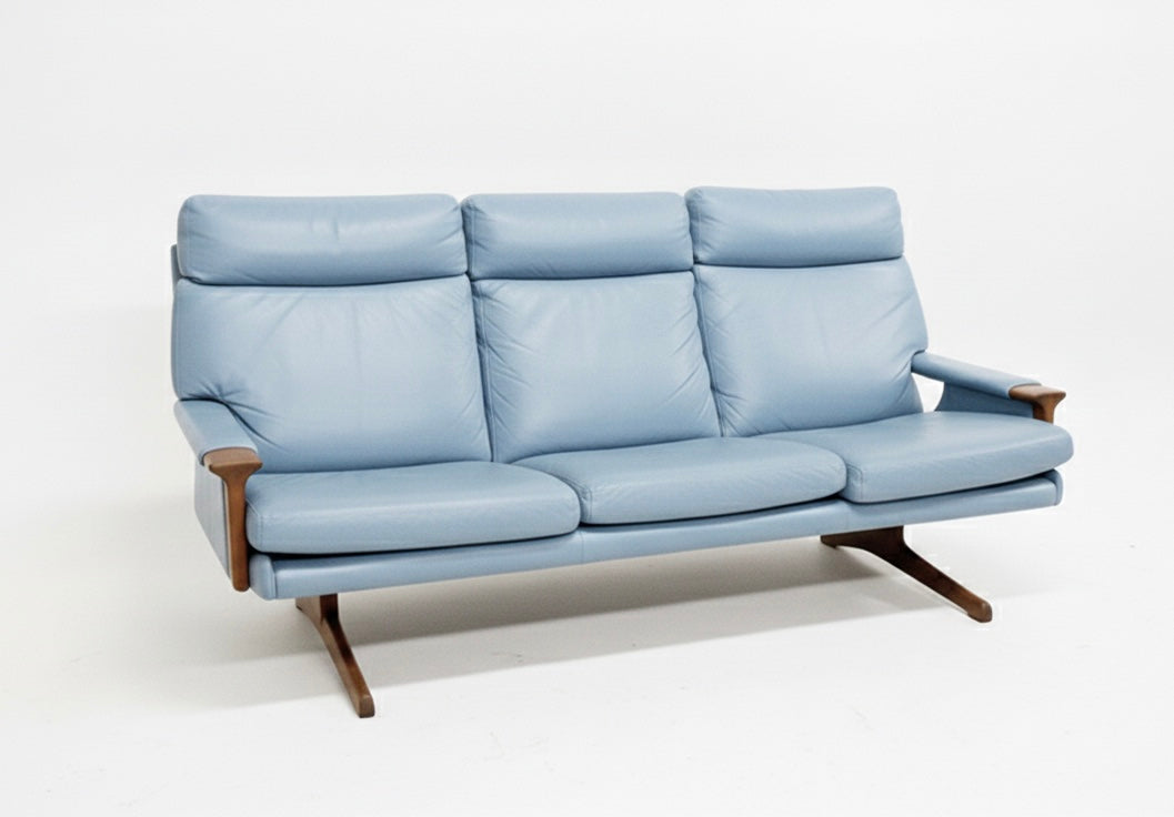 Mid Century Tessa 21 Fred Lowen Australian 1970s three seater Custom Order Leather