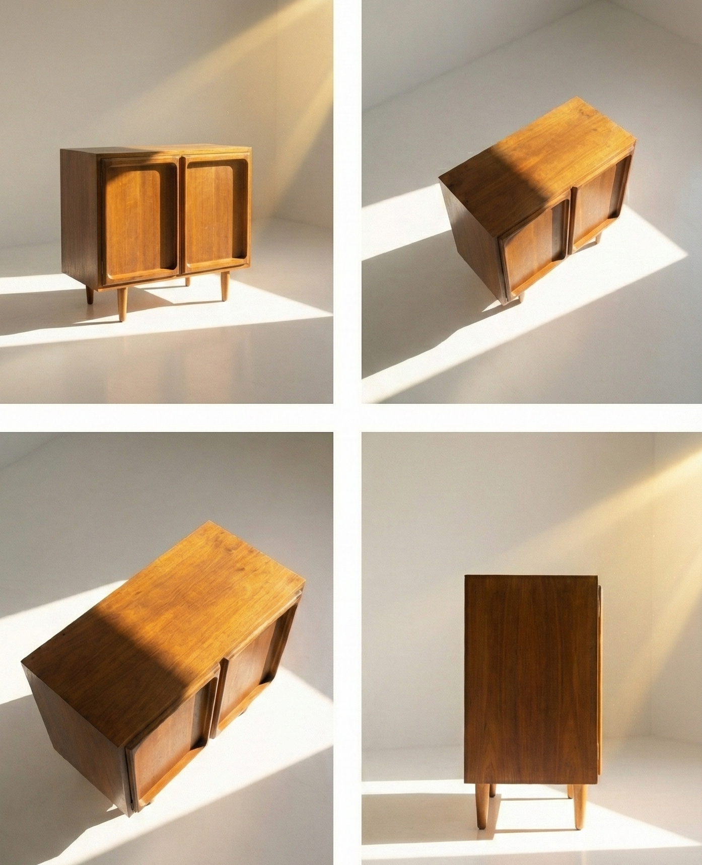 Mid Century Chiswell sideboard Lp cabinet teak deep profile cabinet storage unit