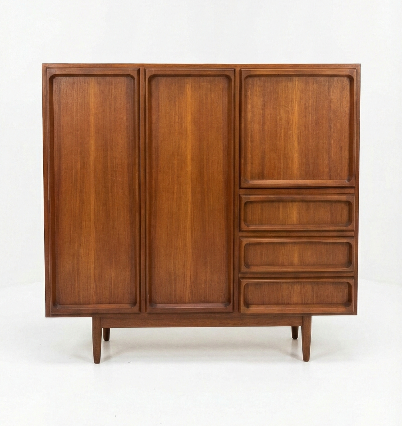Koben Teak Highboard & Cocktail Cabinet