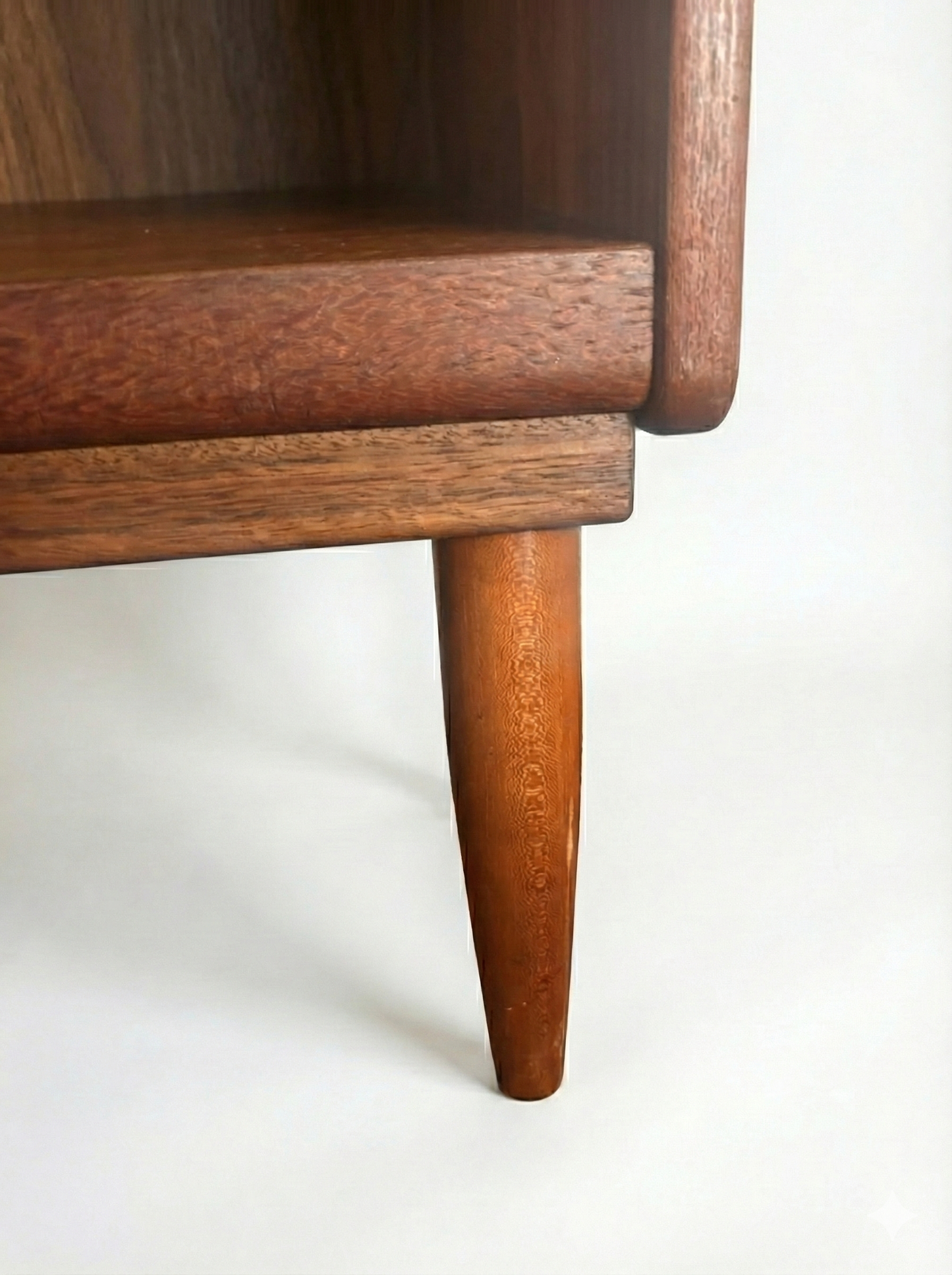 Mid Century Nordic Danish bookshelf and storage shelf retro finish Scandi style