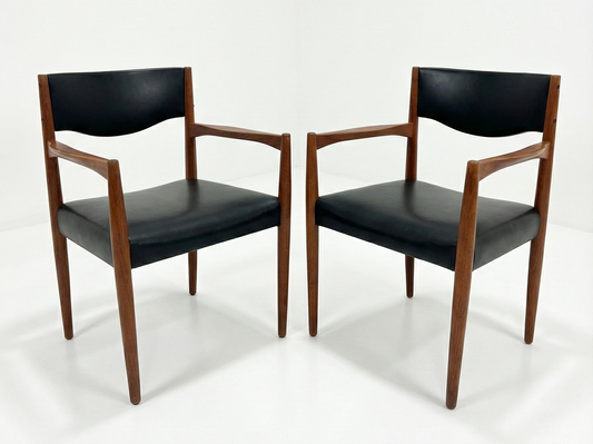 Parker Nordic Armchairs Pair - Custom Order (New Upholstery)