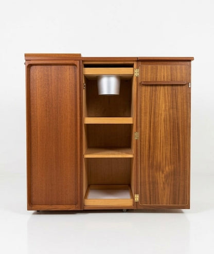 Mid Century RARE Chiswell Bar Cart unit cabinet buffet sideboard teak Australian retro