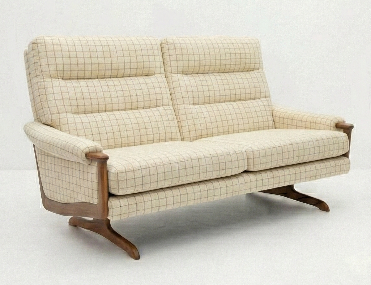 Mid Century Chiswell two seater lounge sofa retro vintage Custom Order