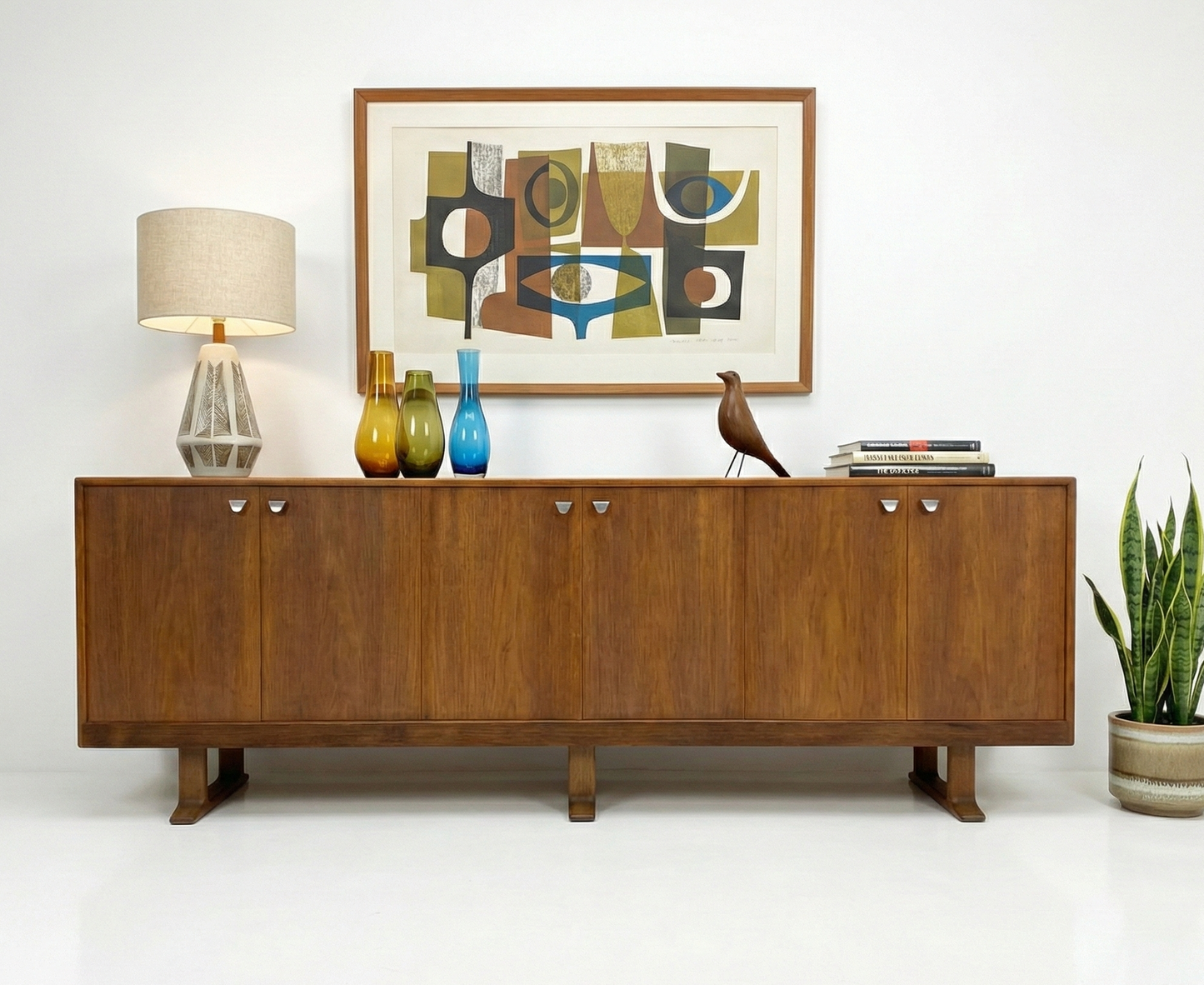 Mid Century Danish credenza Sideboard Teak Kurt Østervig Model K.p. 22 Mobler Furniture 1961