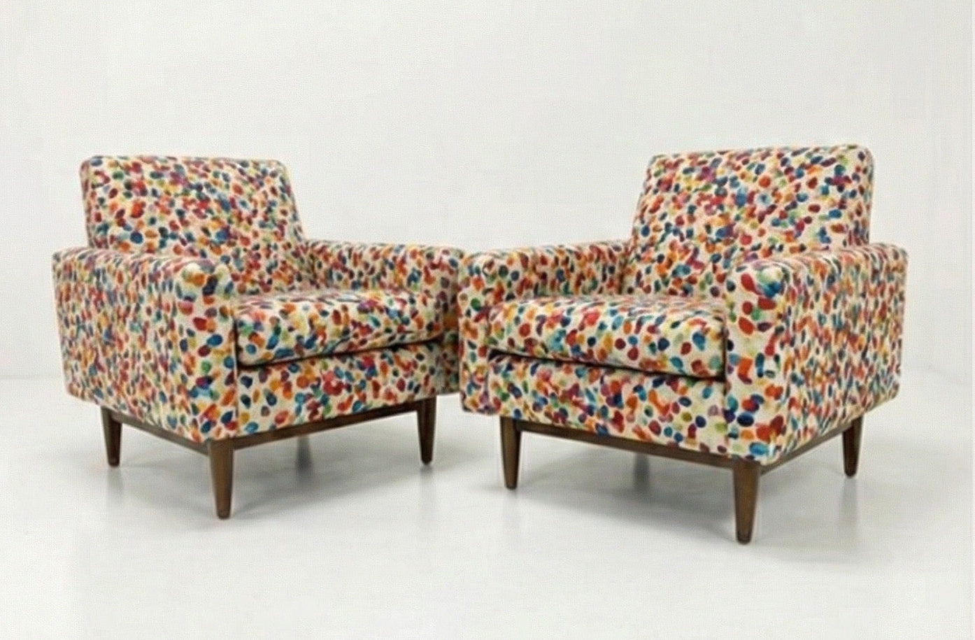 Mid Century Parker 133 arm chair seat custom order upholstery