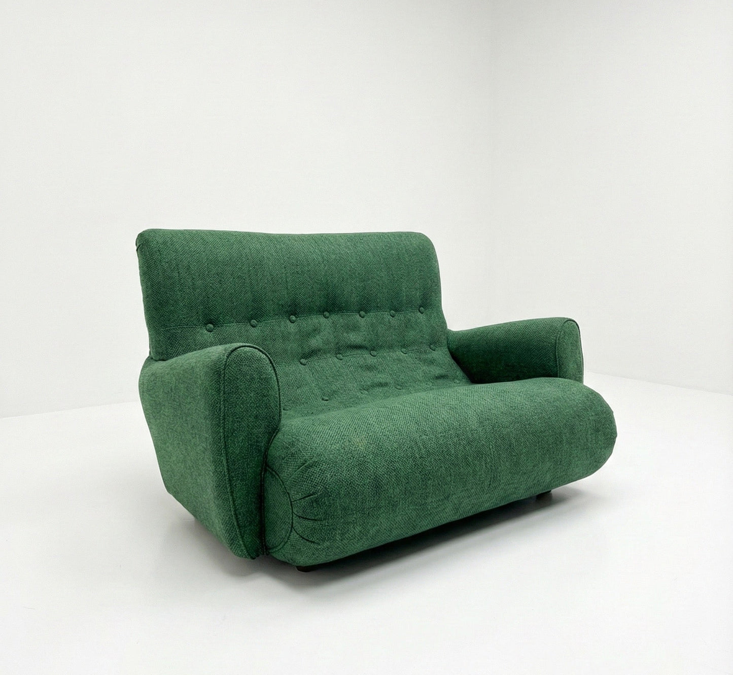 Vintage Sleepy Hollow two seater lounge sofa Custom Upholstery