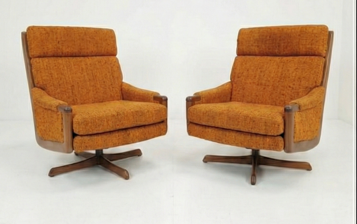 Mid Century Chiswell swivel armchair retro vintage Custom Order