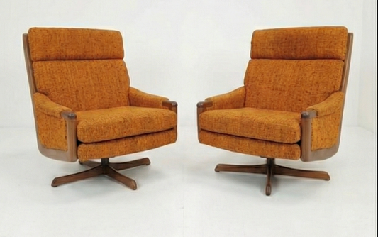 Mid Century Chiswell swivel armchair retro vintage Custom Order