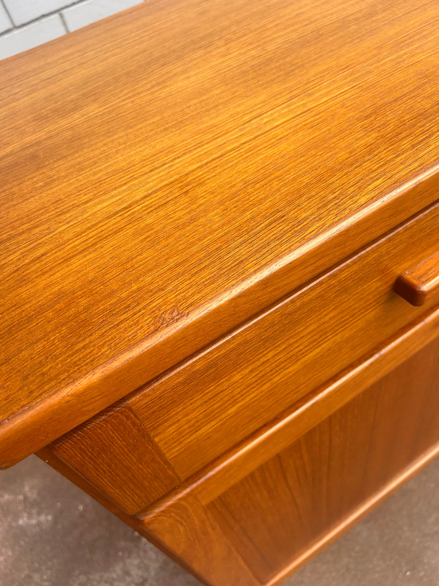 Parker Mid Century two door sideboard cabinet buffet