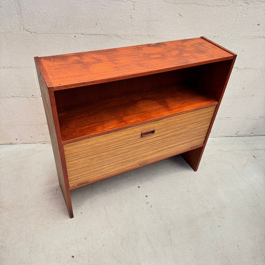Mid Century Liqour Bar and Bookcase Shelving System