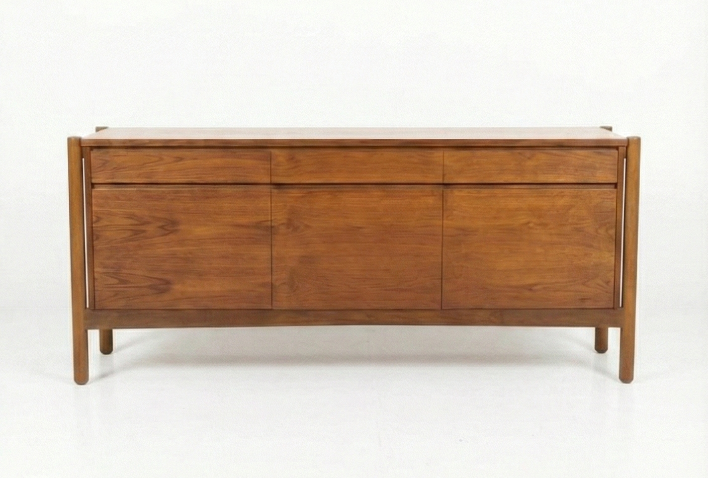 Mid Century Fler Flervilla sideboard storage teak unit LP cabinet