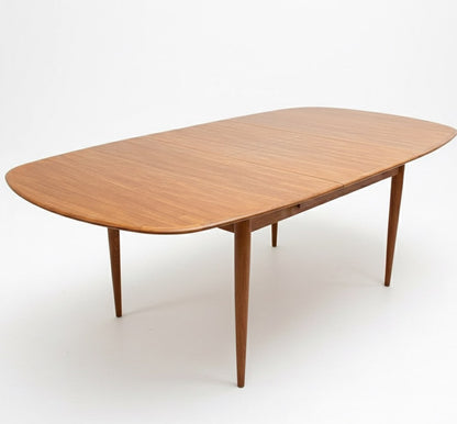 Mid Century Nordic No 92 Parker D End Table Teak