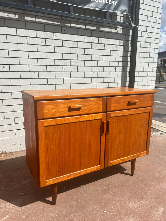 Parker Mid Century two door sideboard cabinet buffet