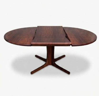 Warren Catt Jarrah round extension table Mid-Century Australian 1970s