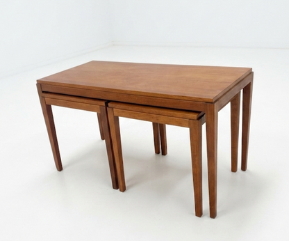 Mid Century Parker Nordic tables Blackwood nest coffee table 1970s Australian