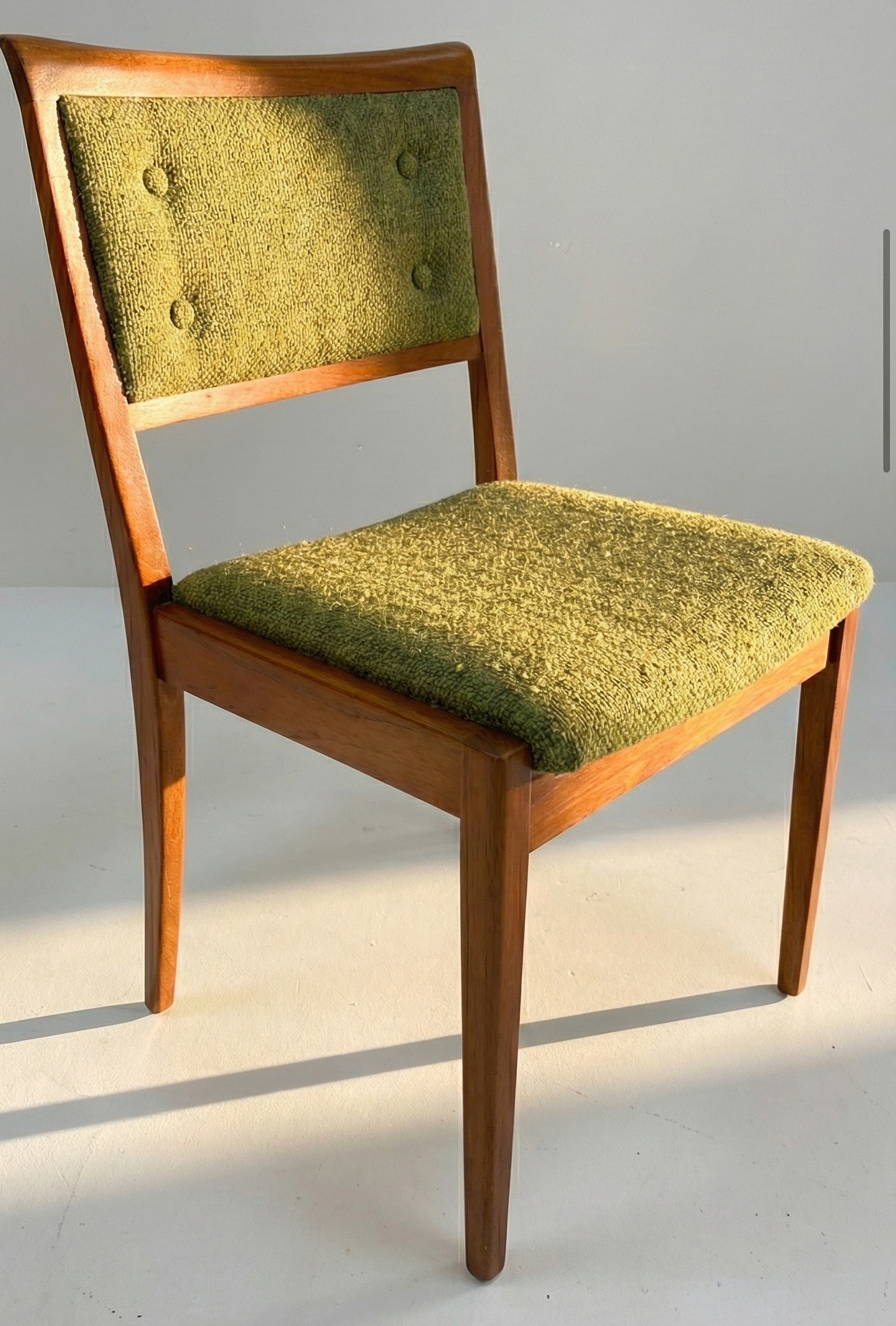 Mid Century Parker teak chair retro vintage Australian made Custom Upholstery
