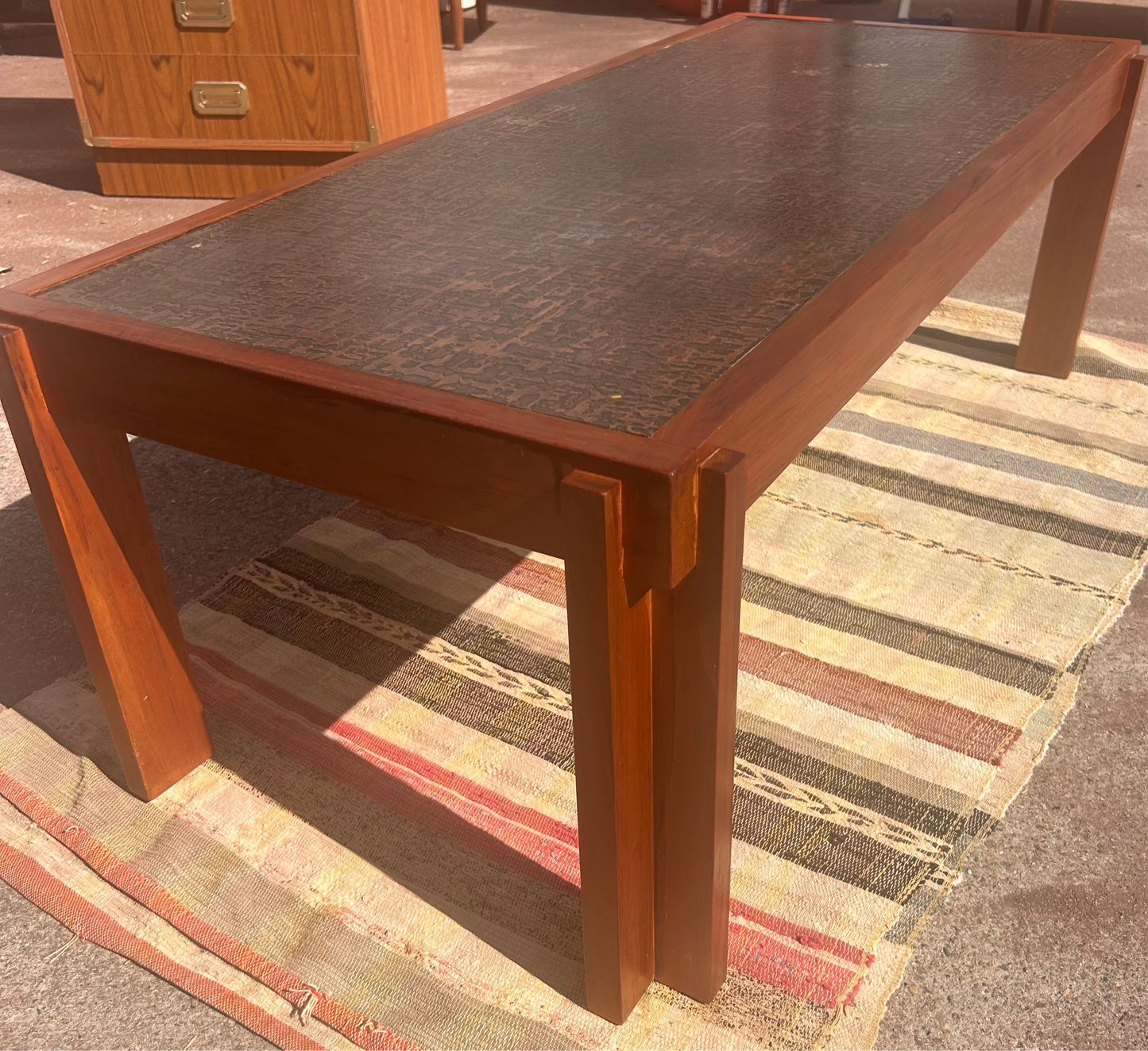 Parker Mid Century Copper table