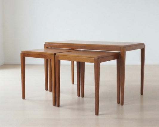 Parker Nordic Blackwood Nesting Coffee Tables — 1970s