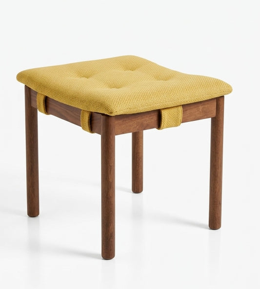 Mid Century Parker short stool dresser desk living room extra mcm retro ottoman 1970s