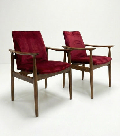 Mid Century Parker Model 119 nordic slab back seat chair armchair Custom Order