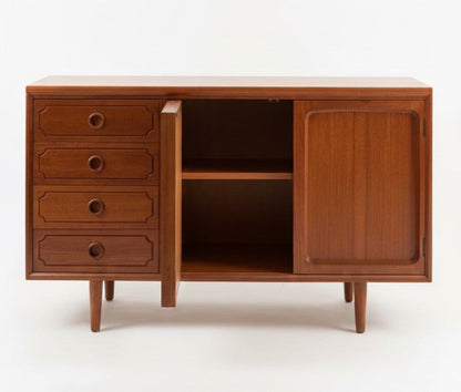 Mid Century Chiswell sideboard L P Cabinet storage golden teak retro furniture