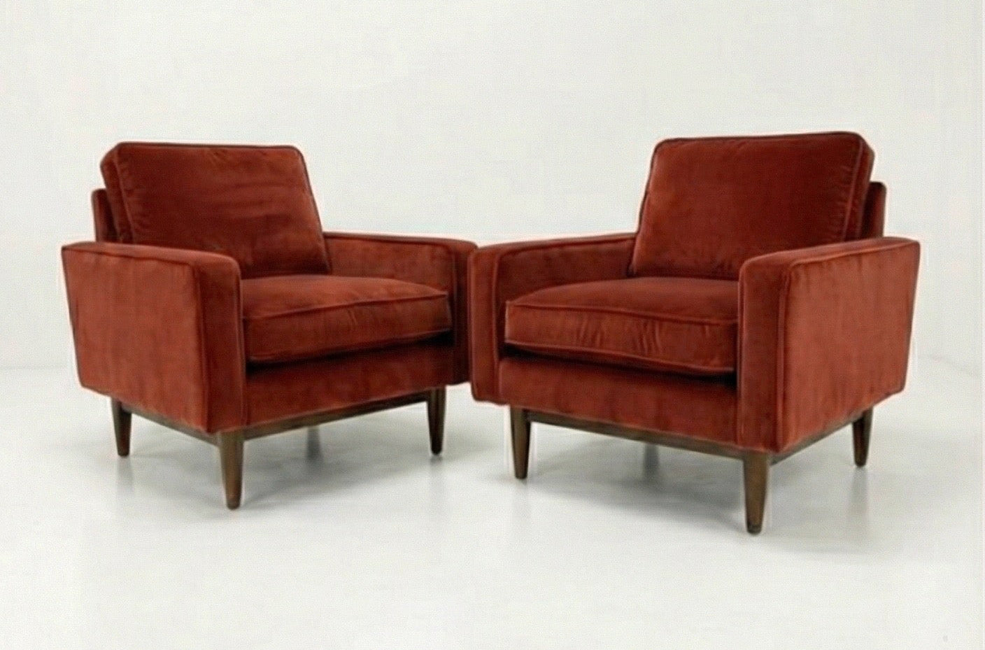 Mid Century Parker 133 arm chair seat custom order upholstery