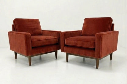 Mid Century Parker 133 arm chair seat custom order upholstery