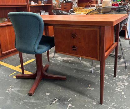 Mid Century Parker Nordic Desk cats eye Blackwood Custom Order Finish