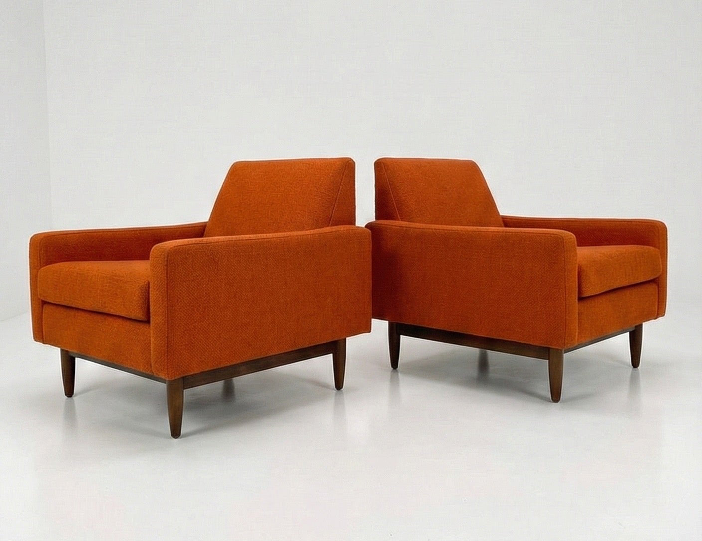 Mid Century Parker 133 arm chair seat custom order upholstery