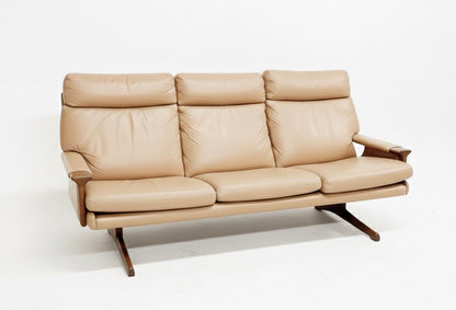 Mid Century Tessa 21 Fred Lowen Australian 1970s three seater Custom Order Leather