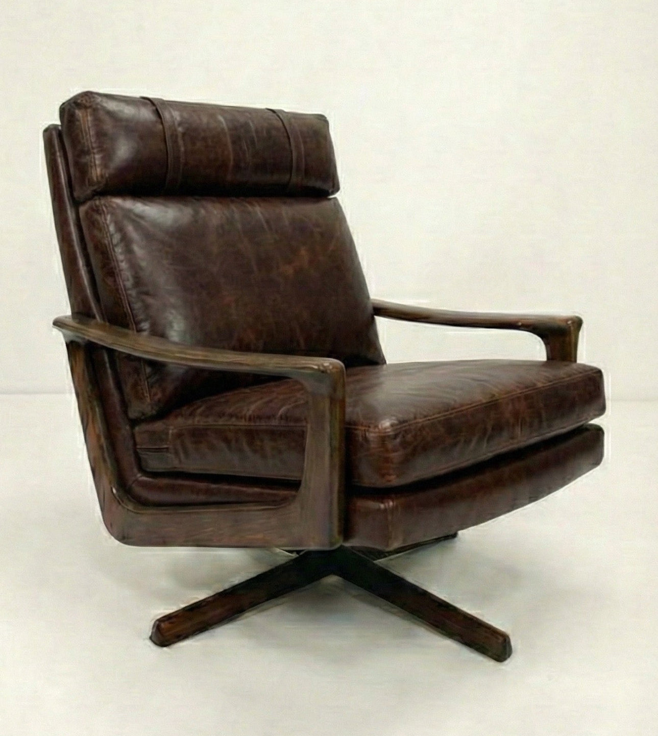 Tessa T21 swivel chair Custom order teak