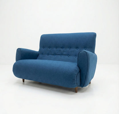 Vintage Sleepy Hollow two seater lounge sofa Custom Upholstery