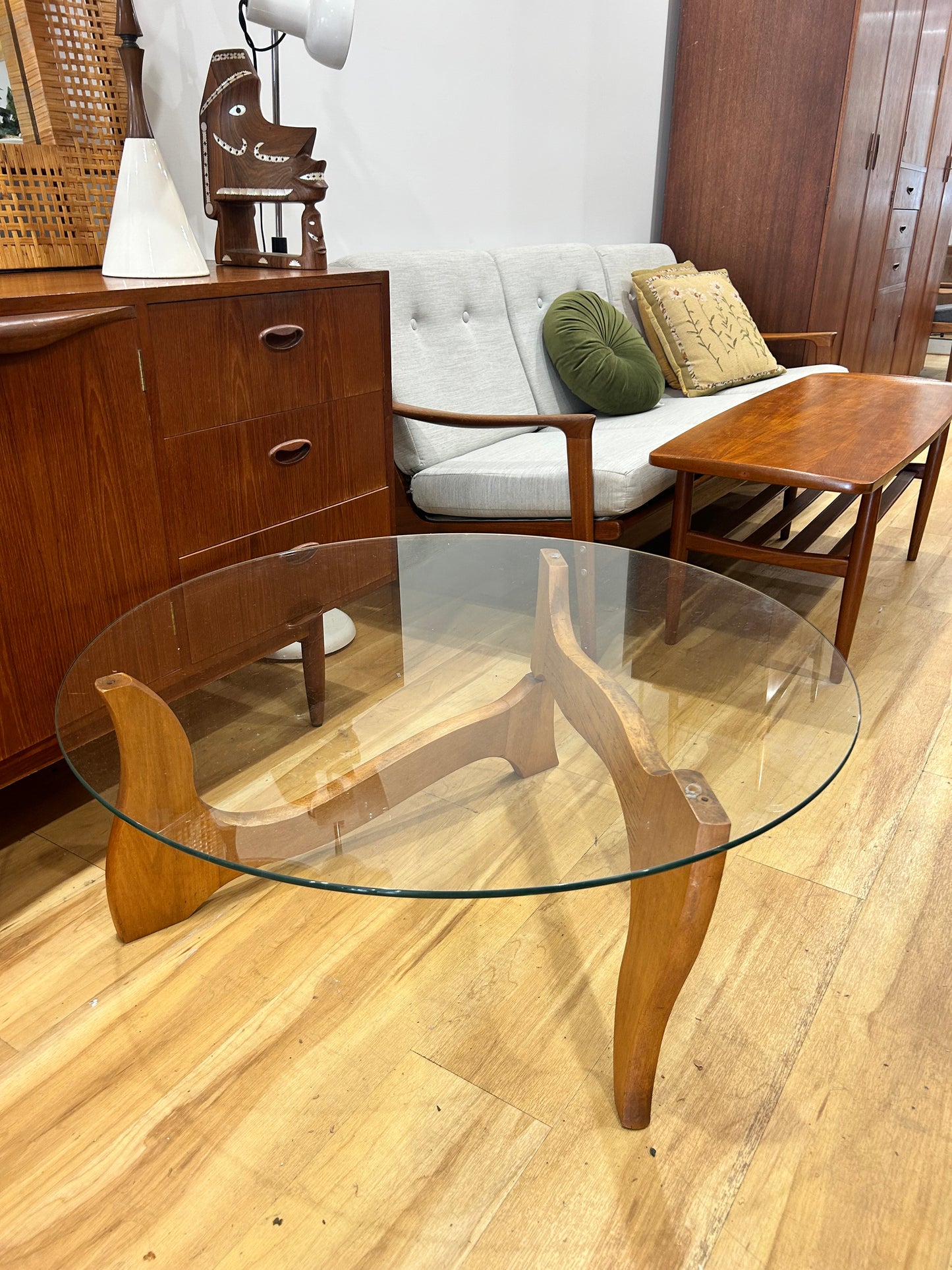 Mid Century Noguchi style coffee table