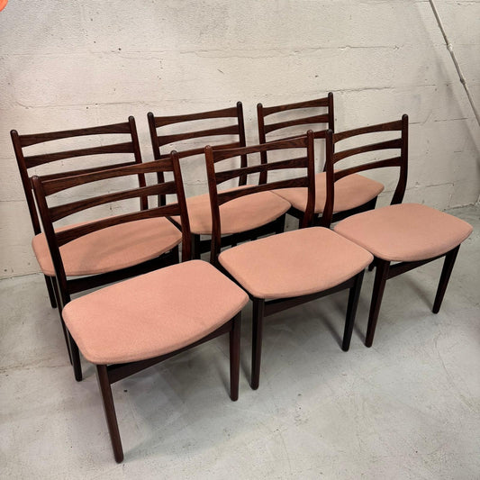 Danish Rosewood Mid-Century Chairs (6)