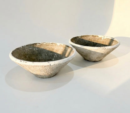 Mid Century Concrete Conical Planter pot Australian piece era 1960s Willy Guhl