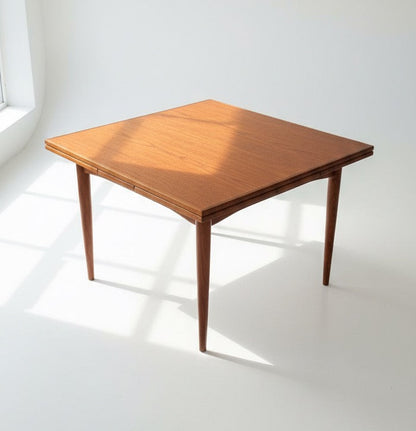 Mid Century Parker nordic square table with extension