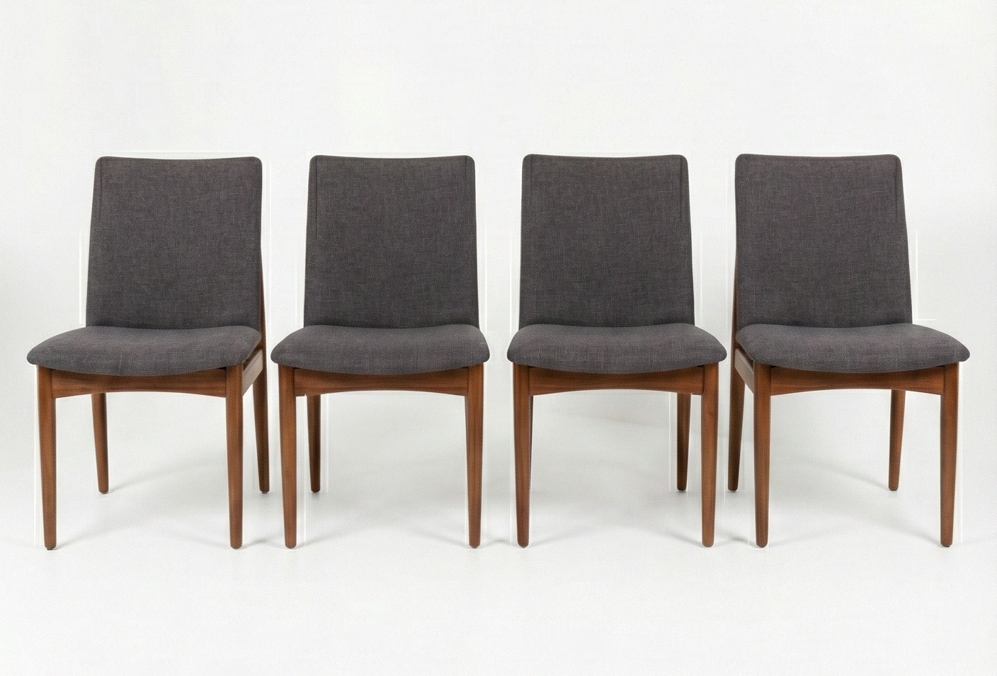 Mid Century Parker Model No 118 Nordic Slab back chair seat dining