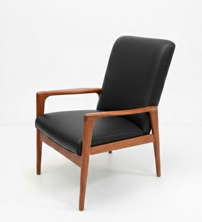 Mid Century Fler Armchair E71 teak chair Fred Lowen Custom Upholstery 3-4 week lead time